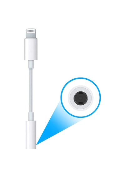 Apple Uyumlu iOS Lightning - 3.5 Mm Kulaklık Cevirici Adaptör Mmx62Zm/A