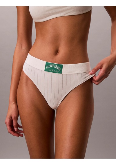 Calvin Klein Kadın Marka Logolu Günlük Kullanıma Uygun Krem Külot Lv00qf8711 Yas