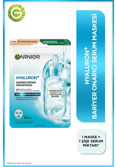 Hyaluron+ Bariyer Onarıcı Serum Maske 28gr