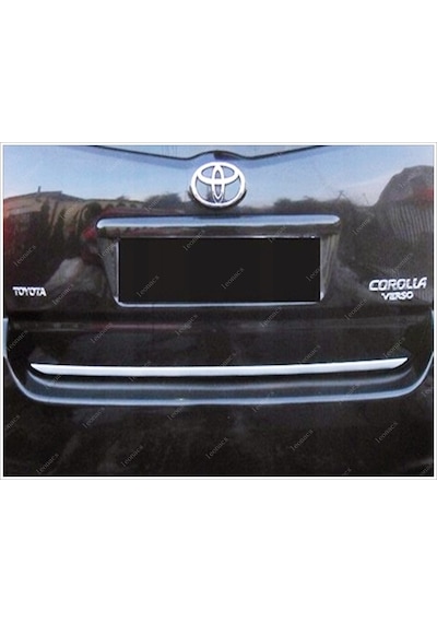 Toyota Verso Paslanmaz Krom Bagaj Alt Çıta 2004-2009 Arası