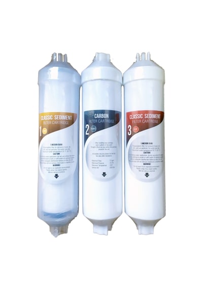 Kapalı Kasa Su Arıtma Cihazı Filtresi 4 lü Set