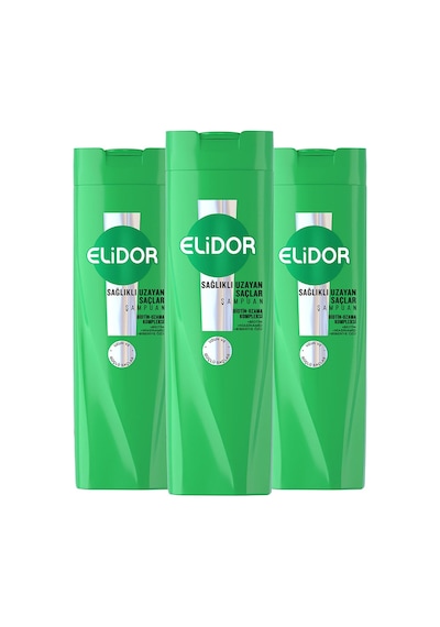 Elidor Uzayan Saçlar Bakım Şampuanı 3 x 400 ML