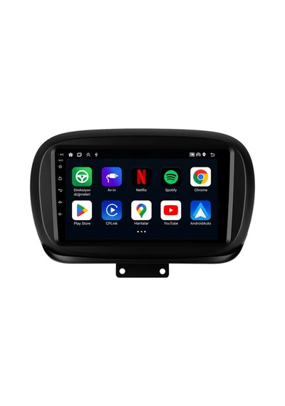 Fiat 500x 2014-2023 Android Multimedya Carplay Android Auto Navigasyon Kameralı 8gb Ram 64gb 9"