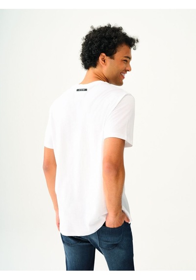 LOFT Regular Fit Erkek Tshirt K.kol Lf2037105 Q1.v1 Beyaz