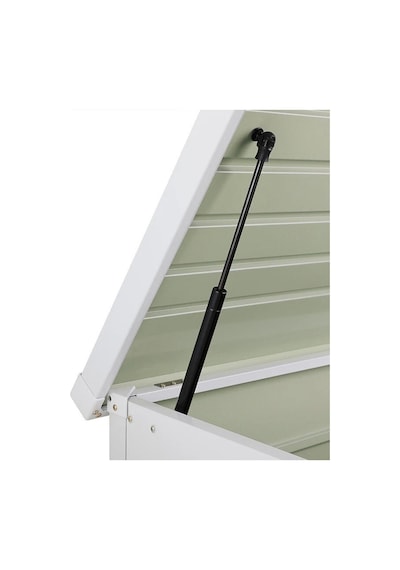 Yardbox Metal Bahçe Dolabı 350 L Beyaz Beyaz