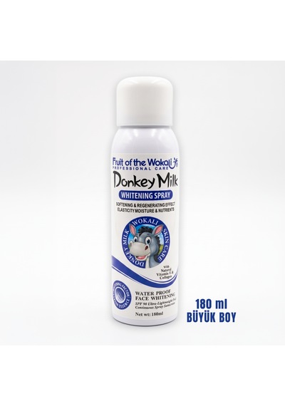 Eşek Sütü & Niasinamid Destekli Aydınlatıcı Sprey 180 Ml Anında Beyazlatıcı Tone-up Yüz Ve Vücut Bakım Spreyi Ha-3049
