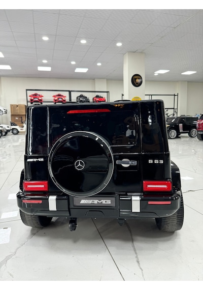 Oyuncaksepeti Mersedes G63 24 Volt Akülü Araba İsme Özel Plaka Siyah