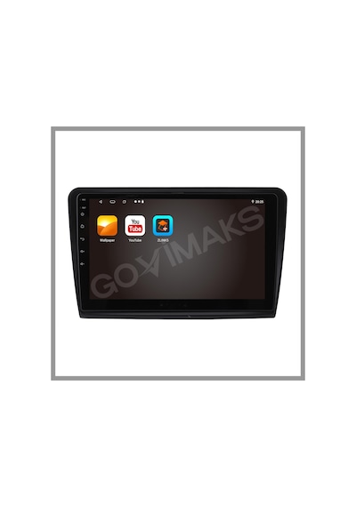 Govimaks Skoda Super B 2009-2015 Uyumlu 2 Gb Ram 32 Gb Hafıza Androıd Multımedıa Teyp 10.1"