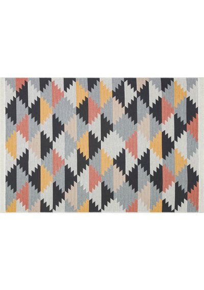 Multy Yıkanabilir Çift Taraflı Modern Desenli Dokuma Kilim