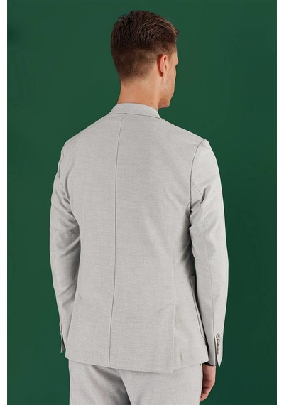 Efor C 643 Slim Fit Gri Spor Ceket Gri