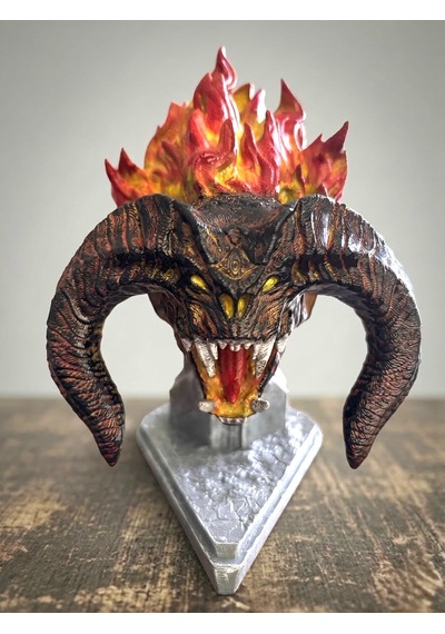 Balrog Büst Figür / Yüzüklerin Efendisi / The Lord Of The Rings - 15 Cm