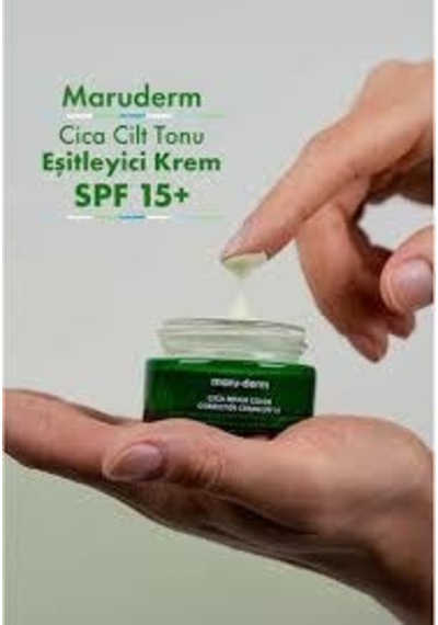 Maruderm Cica Cilt Tonu Eşitleyici Krem Spf15 30 Ml