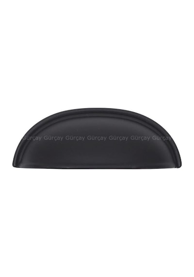 Gürçayhırdavat Gürçay Lüks Çanak Kulp Siyah 64Mm (2 Adet)