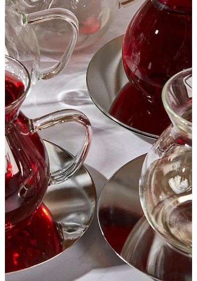 Keyf-i Ala 18 Parça 200 Ml Borosilikat Çay Seti