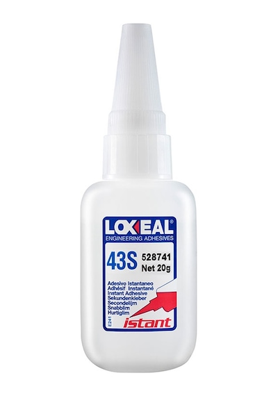 Loxeal 43s Hızlı Yapıştırıcı Etil Siyanoakrilat 20gr Is43s020