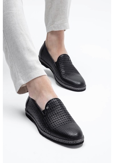 Giampiero Nicola Erkek Hakiki Deri Siyah Loafer Ayakkabı 664 L40233c Erk Ayk Y23 Black Siyah Giampiero Nicola Erkek Hakiki Deri Siyah Loafer Ayakkabı 664 L40233c Erk Ayk Y23 Black Siyah