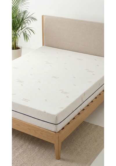 Kılıf Cotton 140x190 Yatak Kılıfı Koruyucusu Örtüsü Fermuarlı Kapitone Fit Zippered Mattress Cover Çift Kişilik Beyaz 140 X 190