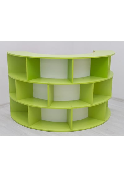 S Kitaplık Masası 9x180q H105 Çok Renkli