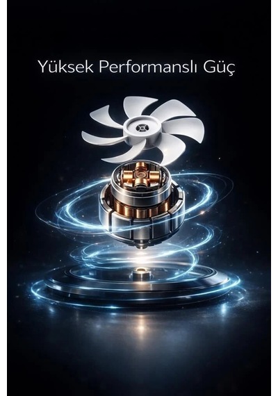 Premium Günlük Kullanım Serinletme Bireysel Serinlik Vantilatör Sf01 Siyah 14 Inc 45w
