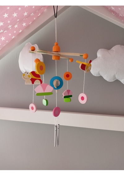 Bebek Beşik Süsü Dönence - Organik Dekorasyon Montessori 2001