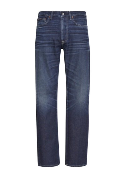 Calvin Klein Slım Straıght Dark Casper Jean Erkek Lacivert Kot Pantolon
