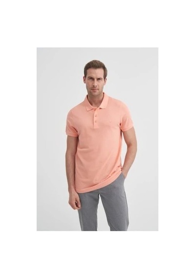 Cazador Erkek 46130 Polo Pike T-shırt Somon