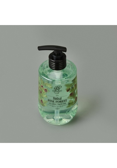 Rebull Pine Forest Sıvı Unisex Sabun - Yeşil - 500 Ml Çok Renkli