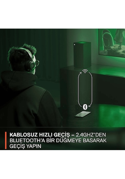 SteelSeries Arctis Nova 5X Kablosuz Mikrofonlu Kulak Üstü Oyuncu Kulaklığı