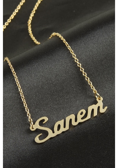 Sanem İsimli Kolye -sarı N145 altın 42017106