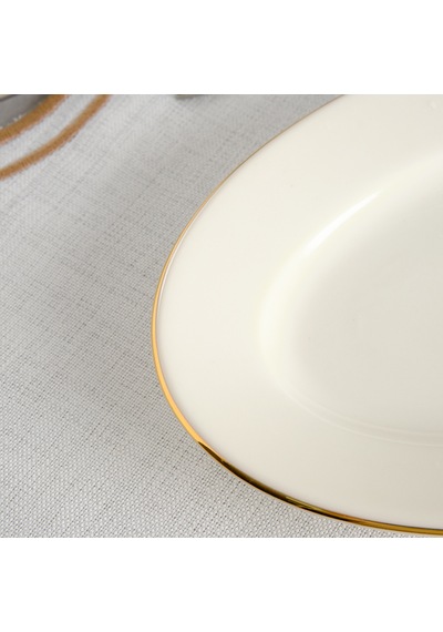 Aryıldız Hera Gold Kayık Tabak 20 Cm Renkli