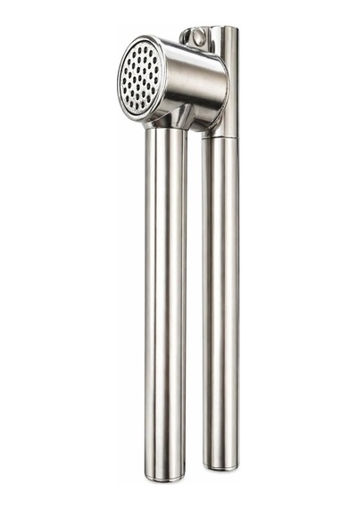 Pratik Metal Sarımsak Ezici Ergonomik Saplı Güçlü Sıkım Kolay Temizlenir Dayanıklı Mutfak Tipi Sarımsak Presi Diğer