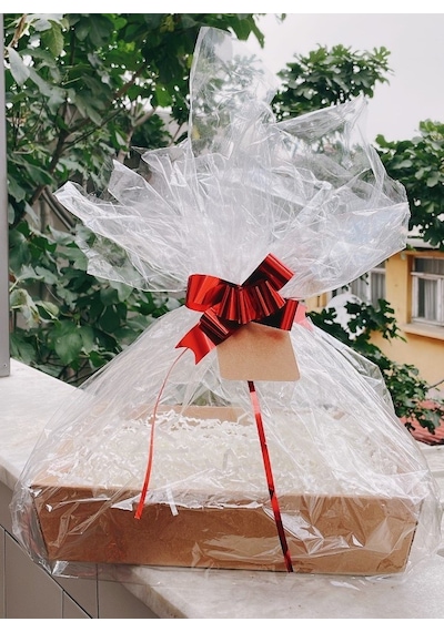 Roco Paper Jelatinli Kağıt Hediye Paketleme Sepeti Kraft 2 Set -
