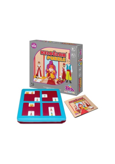 Keloğlan Puzzle Zeka Ve Akıl Oyunu 3+ Yaş 1+ Oyuncu N11.1098
