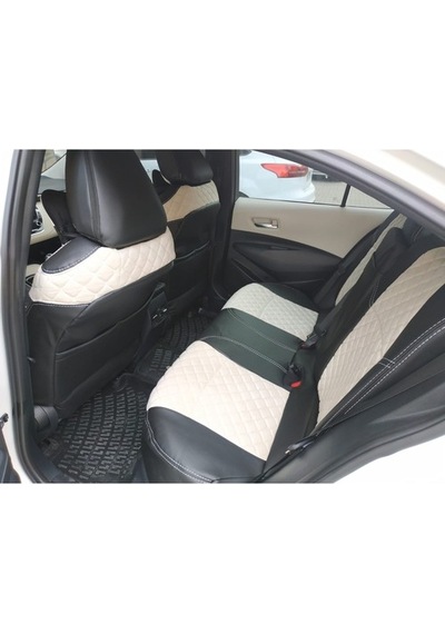 Toyota Corolla Uyumlu Araca Özel Deri Oto Koltuk Kılıfı (500436046)