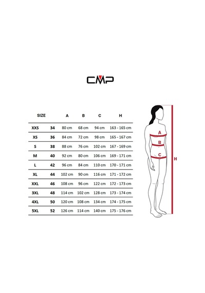 Cmp Kadın Kayak Montu krem