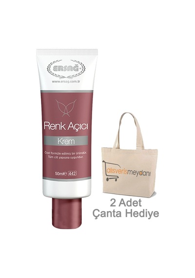 Ersağ Renk Açıcı Krem - 50 Ml