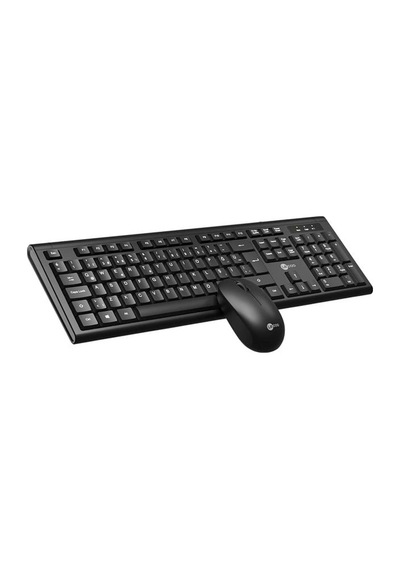 Lecoo Kw200-bk Siyah Kablosuz Ofis Klavye Mouse Seti Numpadli