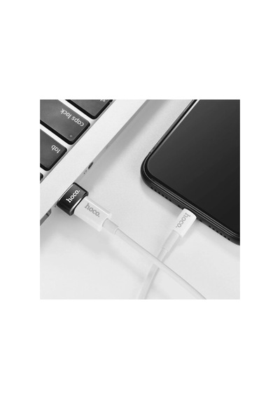 Hoco Ua6 Erkek Usb To Dişi Type-c Dönüştürücü Çevirici Adaptör- 5775 - Karbul5366-6340 Siyah