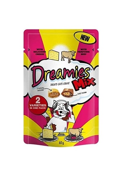 Ayrex Kuru Kedi Ödül Maması, Sığırlı Ve Peynirli, 60 G