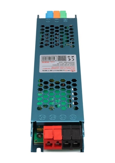 Powermaster Pm-26830 12volt 10amper 120watt Slim Metal Kasa Adaptör 208x50x23mm