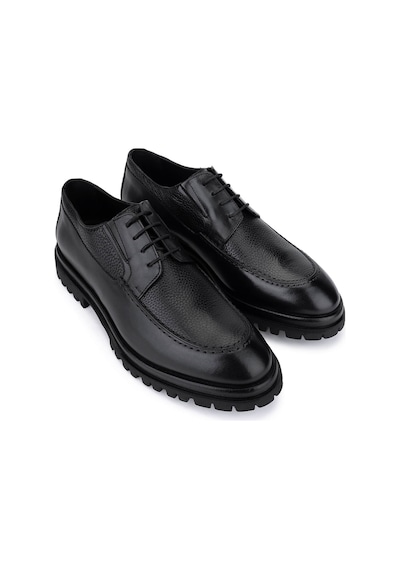 Tamer Tanca Erkek Hakiki Deri Siyah Casual Ayakkabı 1157 1989-2 Erk Ayk Sk25-26 Sıyah Dr/fltr Siyah