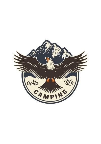 Off Road Camping Offroad Adventure Sticker Kartal 10 X 8,5 Cm Çok Renkli