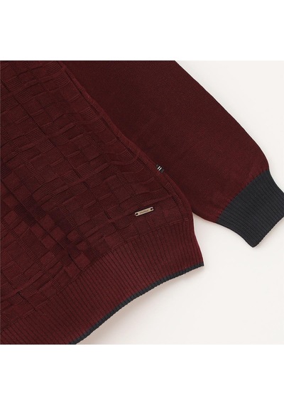 Dio Rise Erkek Uzun Kol İnce Sweatshirt - 180881 - Koyu Bordo Koyu Bordo