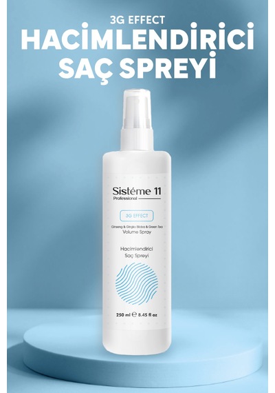 Sistéme 11 Ocean & Volume Hacimlendirici Deniz Tuzu Spreyi 250 Ml