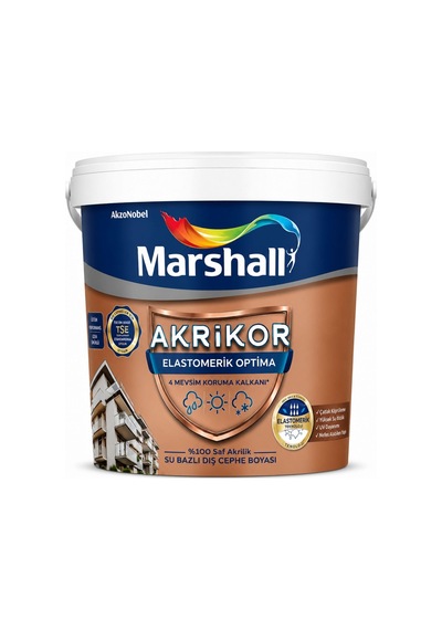 Marshall Akr. Elastomerık Optıma Beyaz 2.5 Lt 2.5 L