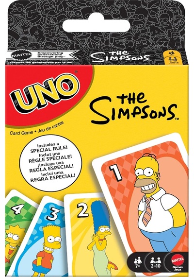 Ayrex Uno Simpsons Kartlar Jhb16