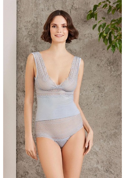 Pierre Cardin 335 Kadın Atlet Külot Takım-mist Mist