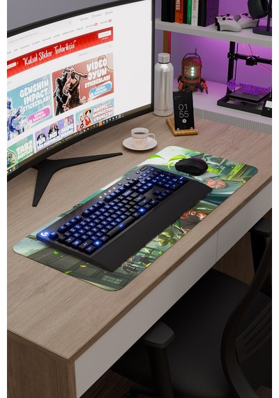 Gaming Genshin Impact Anime Gacha V2 - 70x30 Xl Gaming Mouse Pad Fare Altlığı