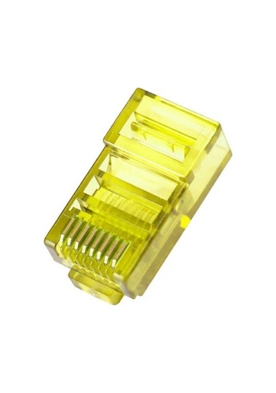 Rj45 Cat5 Cat6 8p8c Erkek Soket - Sarı