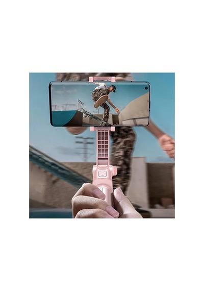 Lovely Bluetooth Selfie-özçekim Tripod Çubuğu Monopod- 5775 - Hs08371963-8863 Pembe